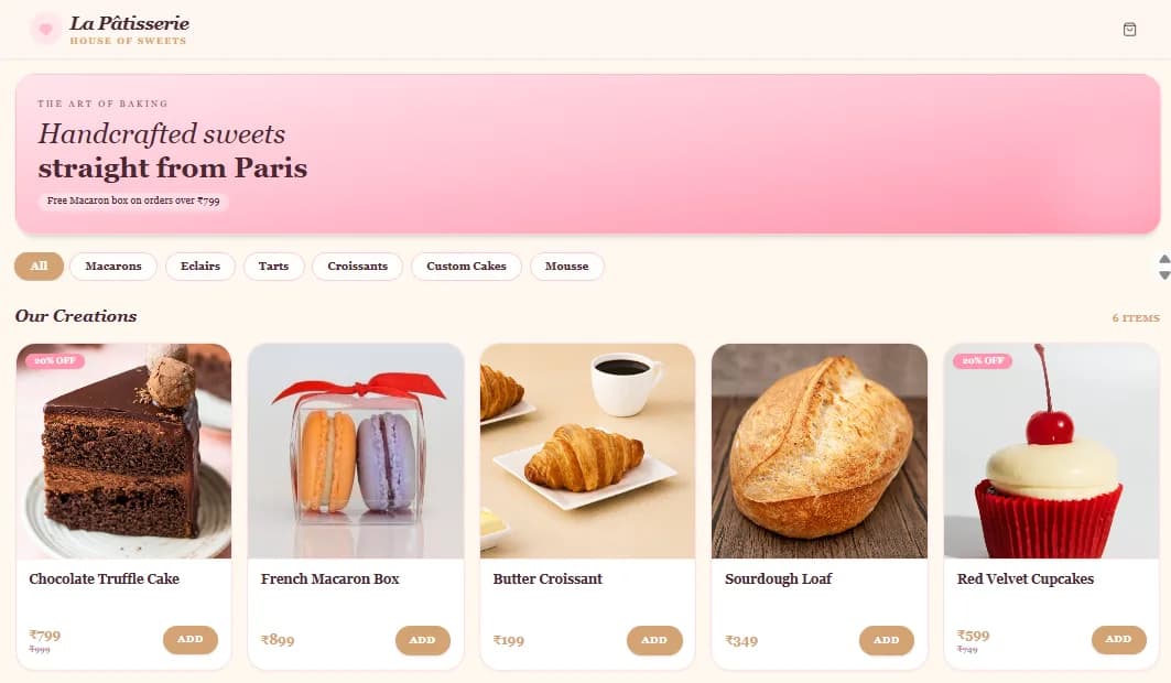 French Patisserie